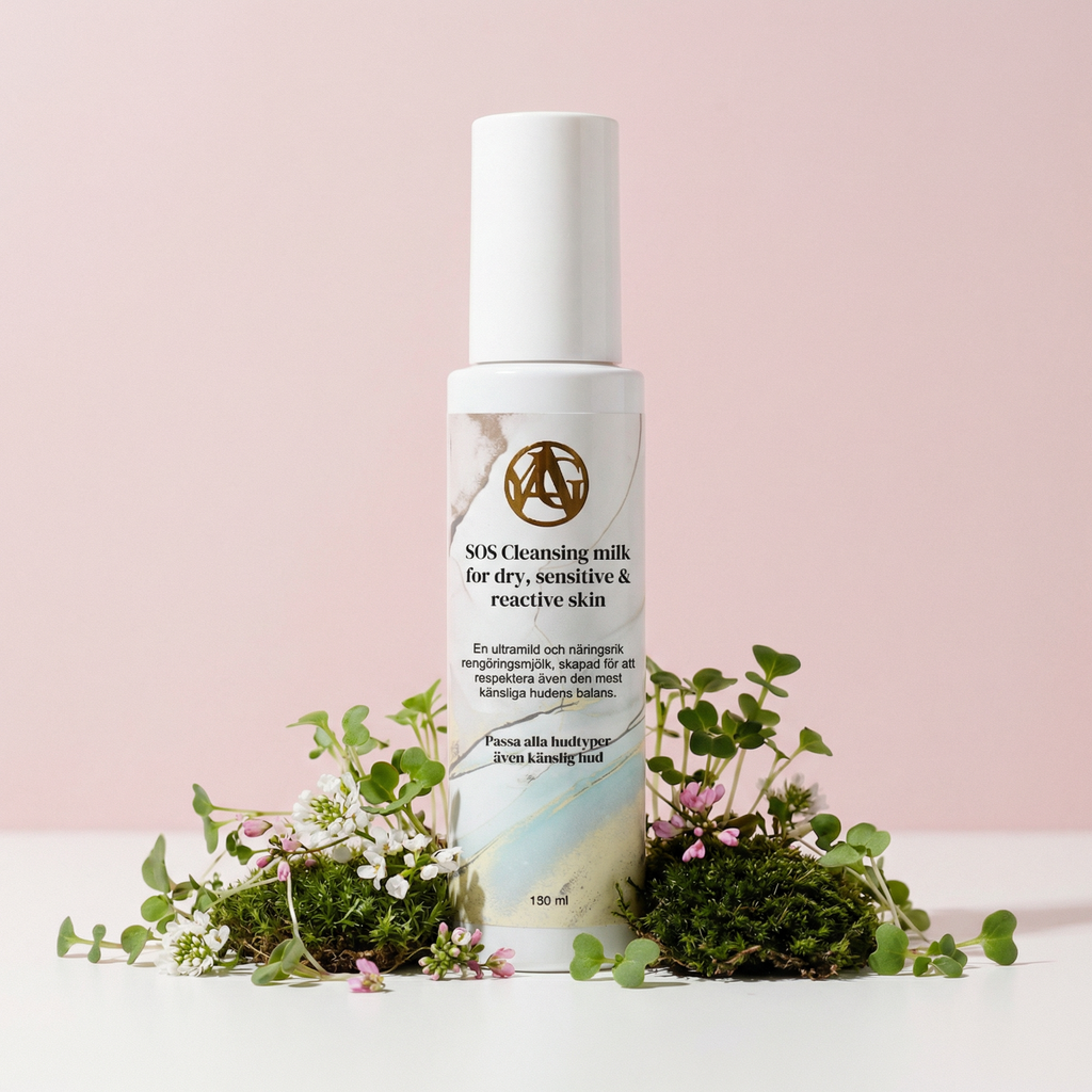 SOS cleansing milk for dry, sensitive & reactive skin YAG Sweden