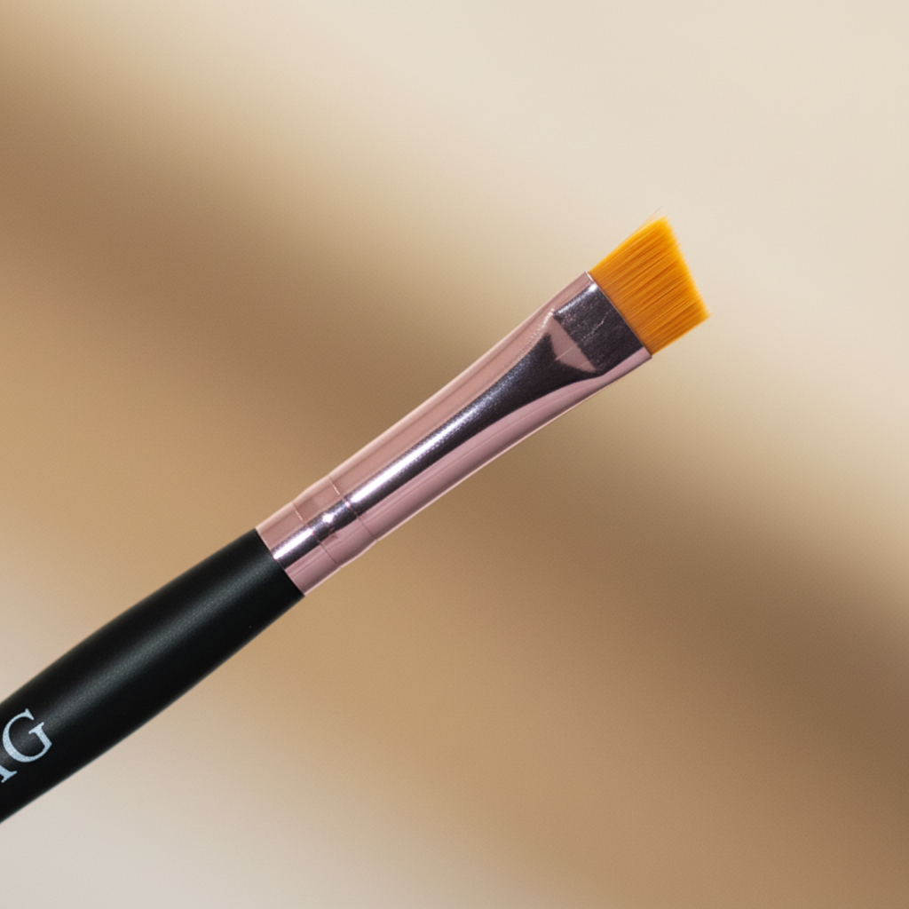 Eyeliner & brow brush – närbild