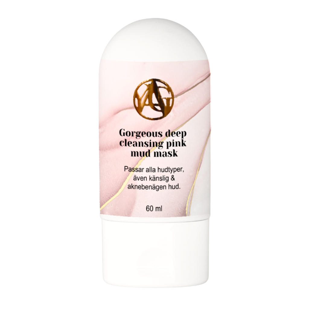 Gorgeous deep cleansing pink mud mask YAG Sweden