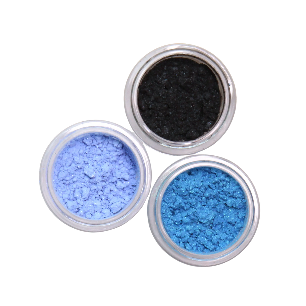 Eyeshadow Triple blue - Spara 15% Min butik